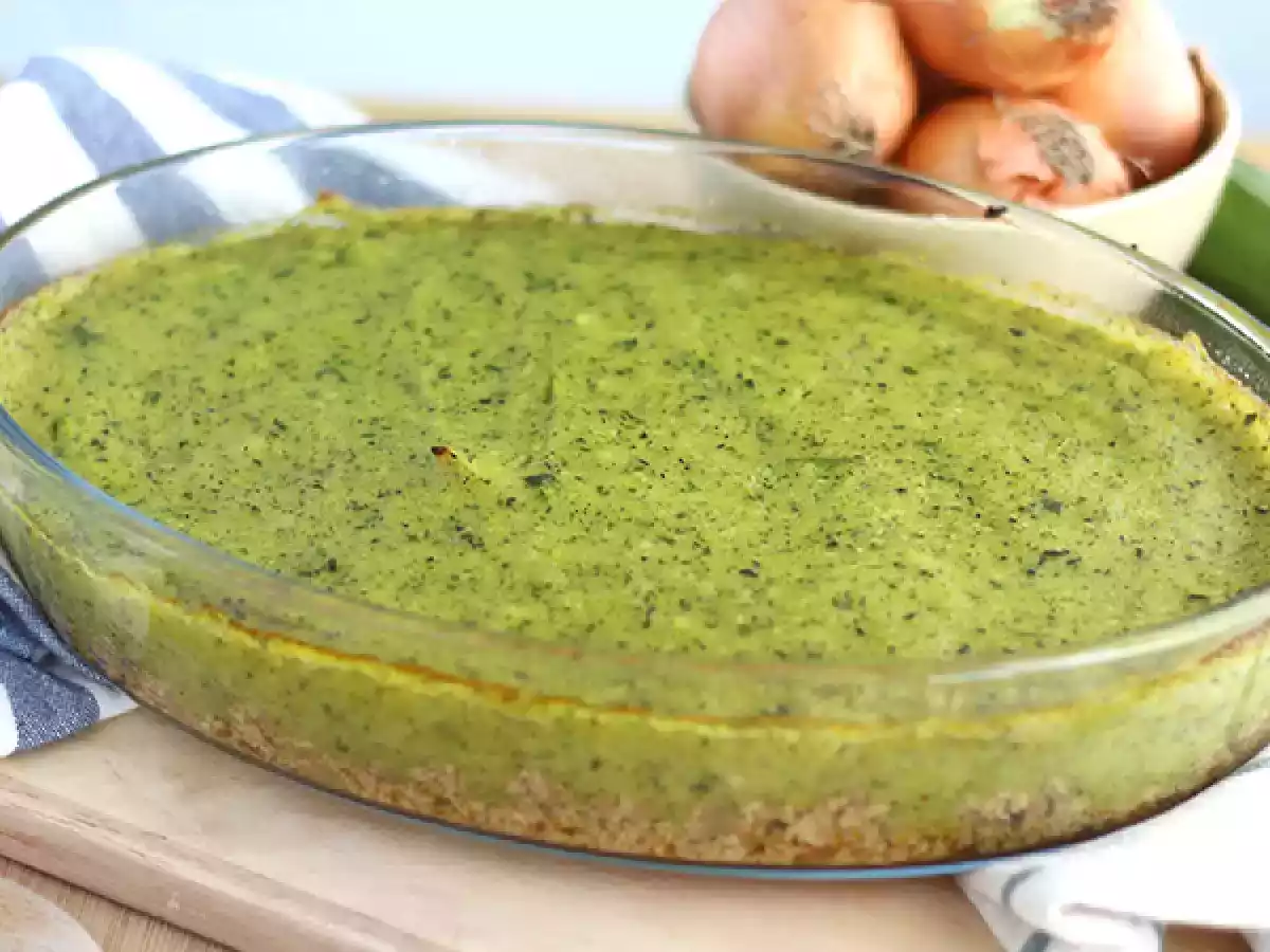 Hachis parmentier végétalien aux courgettes et tofu