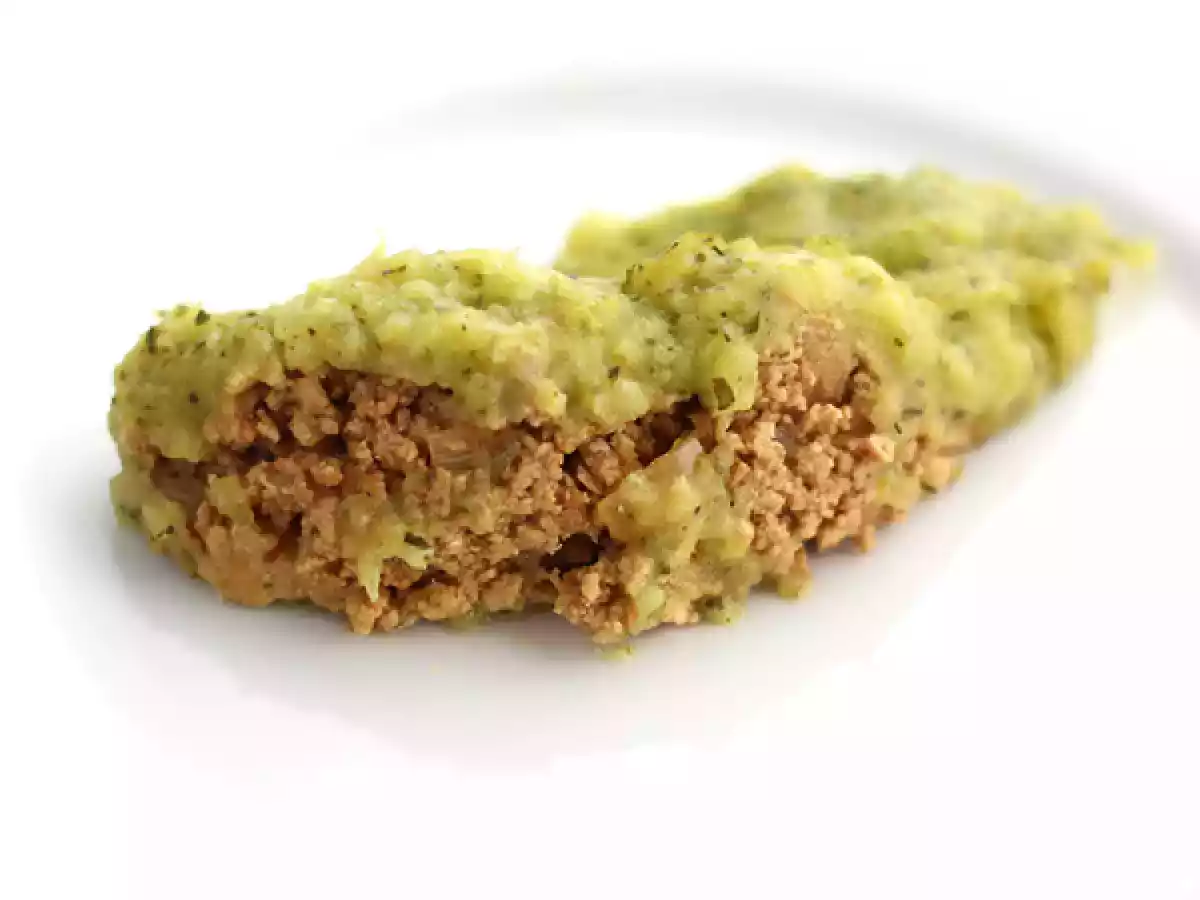 Hachis parmentier végétalien aux courgettes et tofu - photo 3