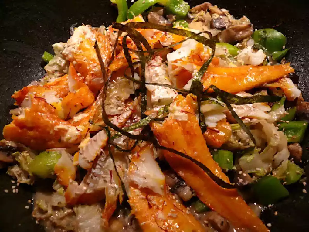 Haddock Poché Au Lait Sur Lit De Lentilles