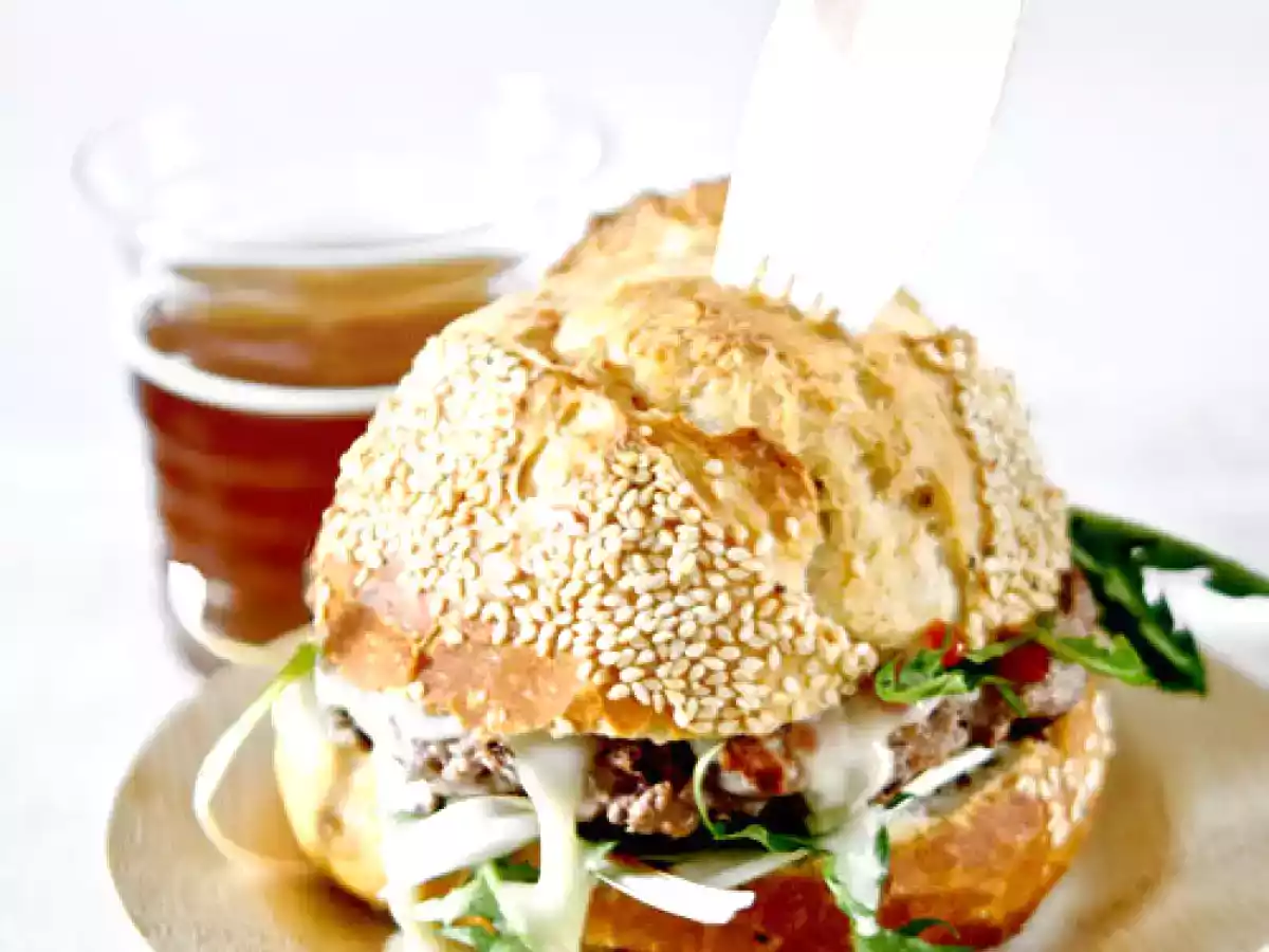 Hamburger au mont d'or