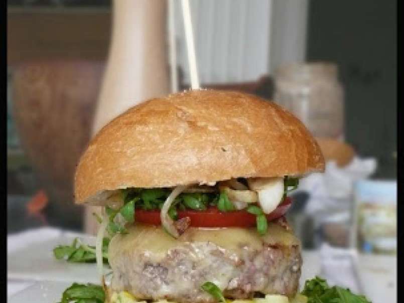 Hamburger chic revisité au steak de Veau, Comté AOC et Courgette Gold Rush - photo 2