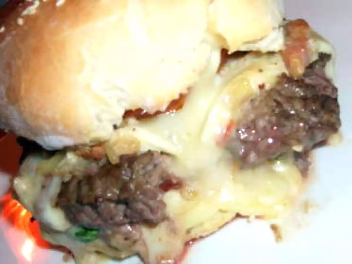 Hamburger façon tartiflette