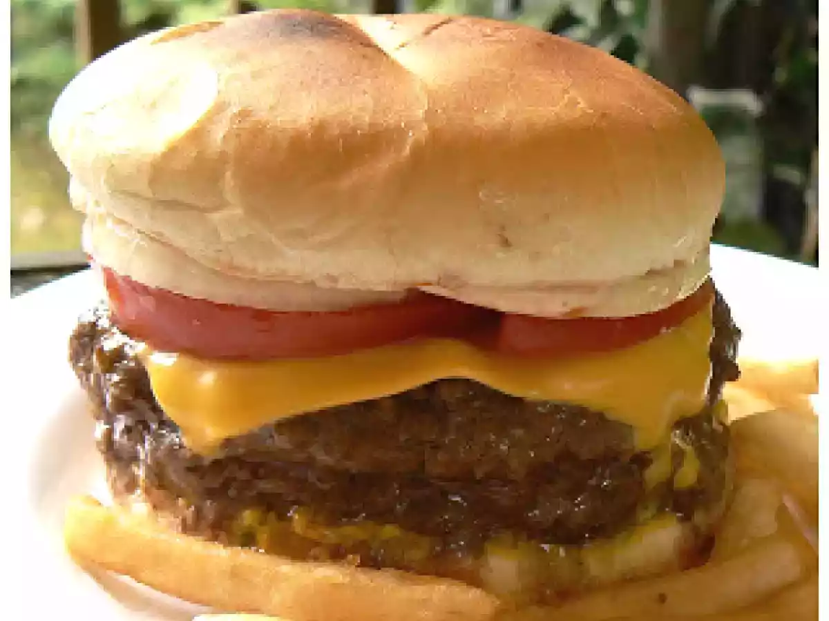 Hamburger surprise et sa marinade