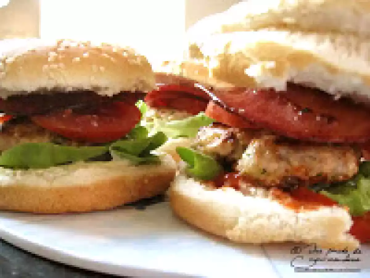 Hamburgers à la dinde ou quand la junk food se fait légère