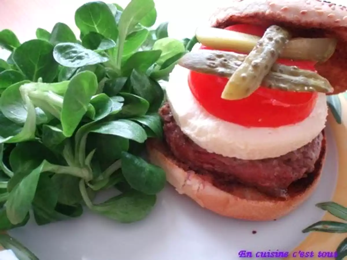 Hamburgers au Saint Marcellin
