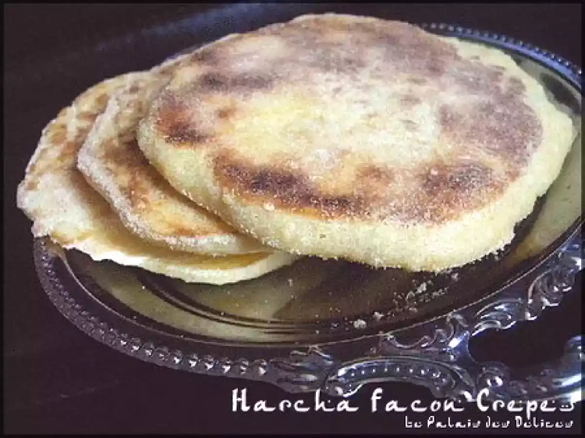 Harcha marocaine (galette de semoule) façon crêpes et retour de Marrakech ...