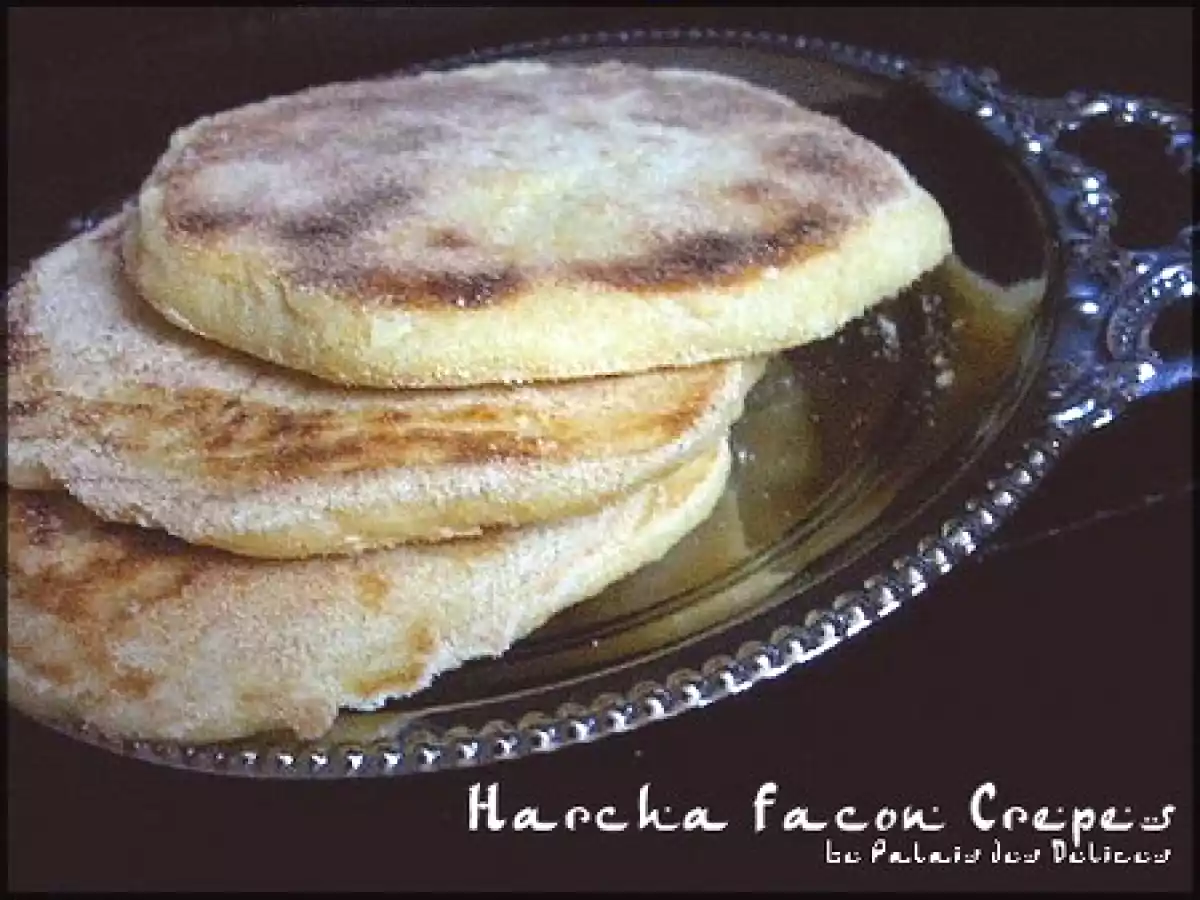 Harcha marocaine (galette de semoule) façon crêpes et retour de Marrakech ... - photo 2