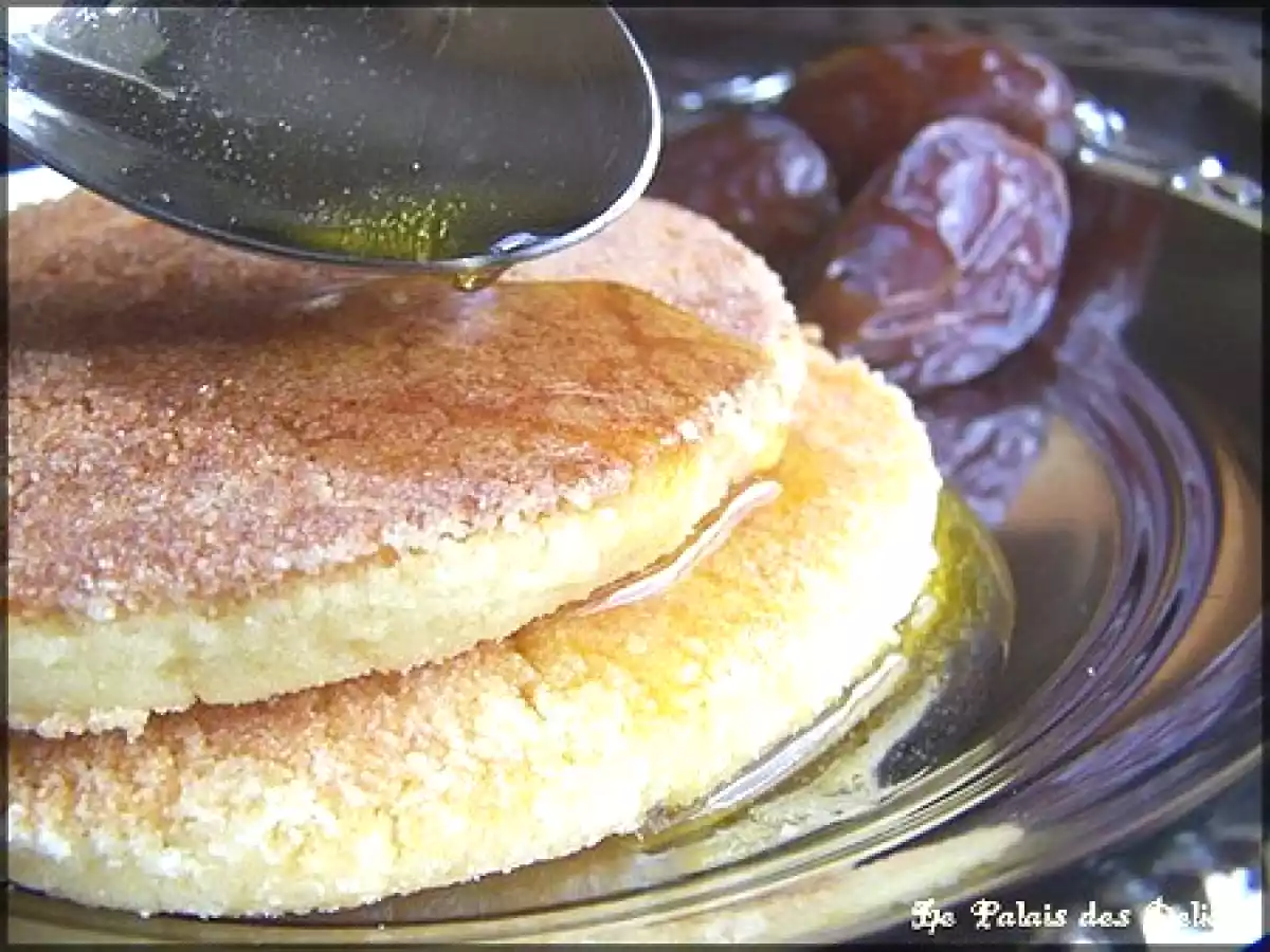 Harchas ( galettes de semoule au beurre marocaine ) - photo 2