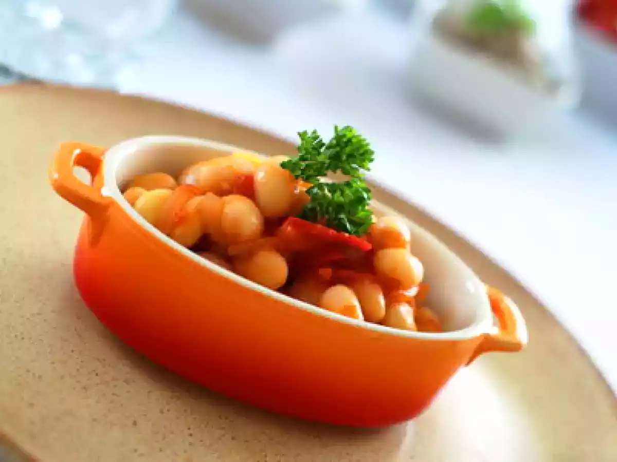 Haricots blancs à la bretonne