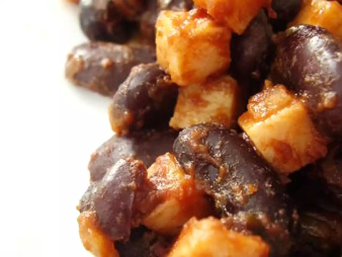 Haricots rouges à la mexicaine.