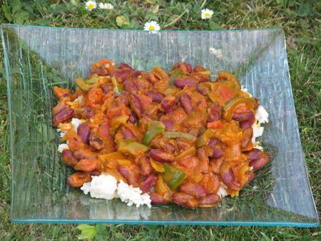 Curry de haricots rouges
