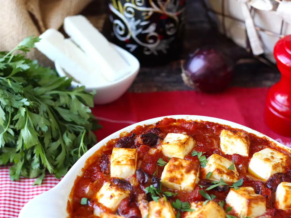 Haricots rouges mijotés à la tomate et feta rôtie - photo 2