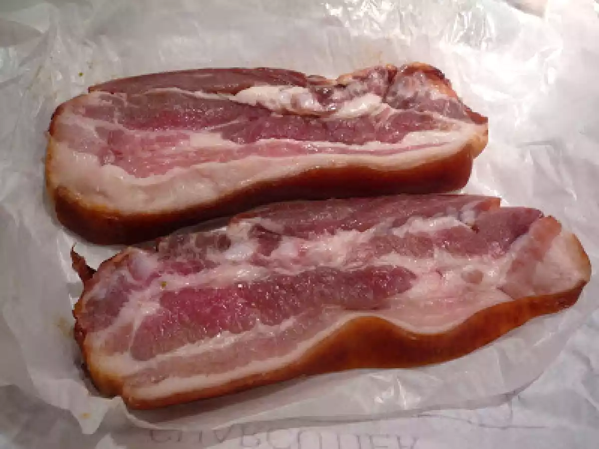 Haricots verts, poires et lard - Bohnen, Speck und Birnen - photo 2