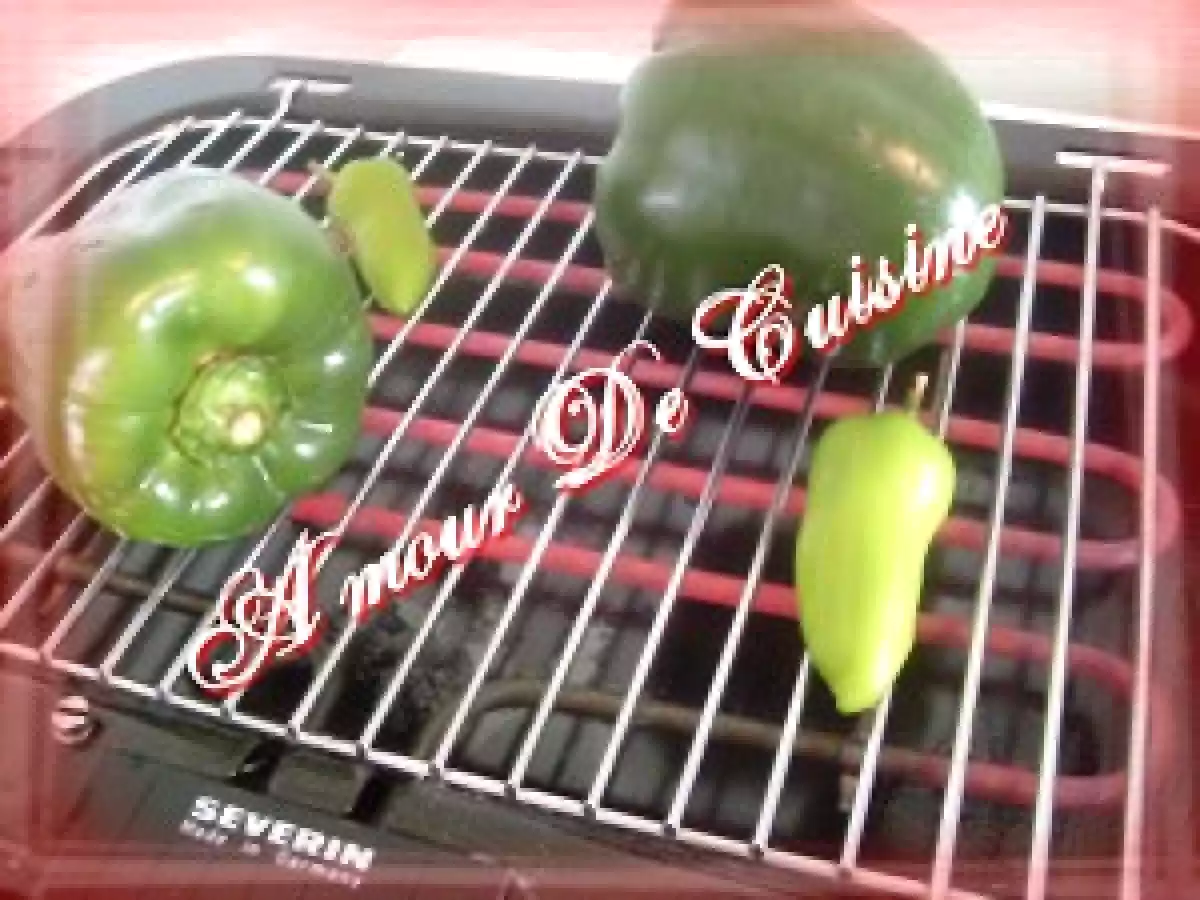 Hmisse (hmis) ou salade de poivron et piment en sauce tomate - photo 4