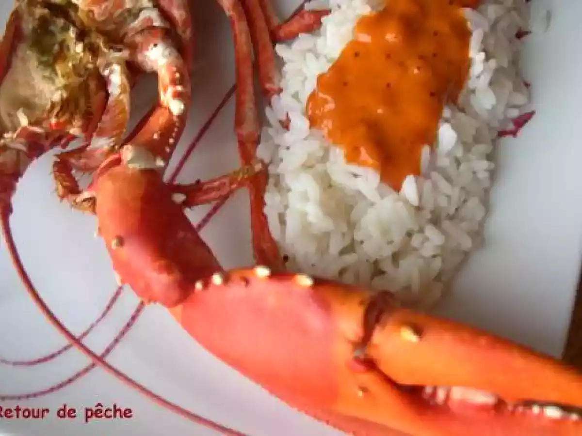 HOMARD BRETON GRILLE et sa sauce coraillée - photo 2