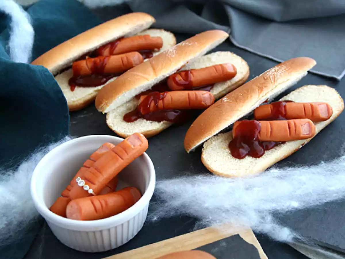 Hot dogs ensanglantés d'Halloween - photo 2