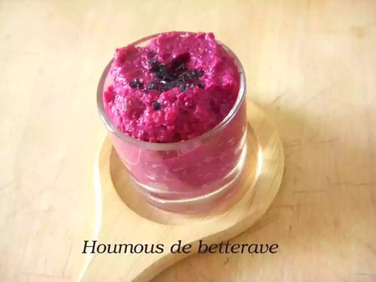 Houmous de betterave