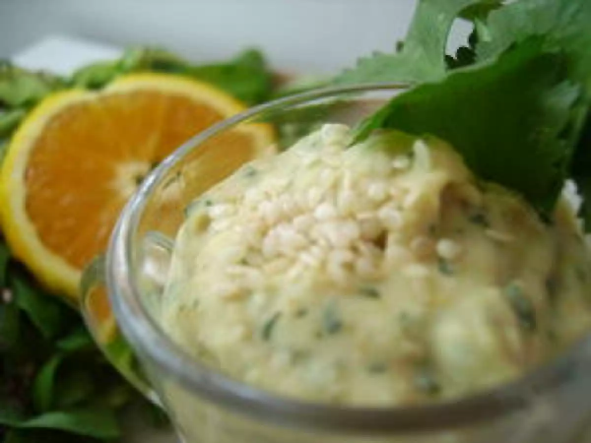 HOUMOUS DE FLAGEOLETS À L'ORANGE ET CORIANDRE - photo 2