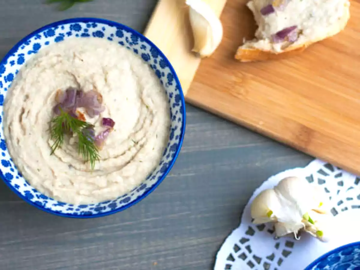 Houmous de haricots blancs