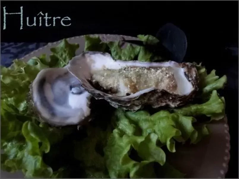 Huître gratinée au Roquefort - photo 2
