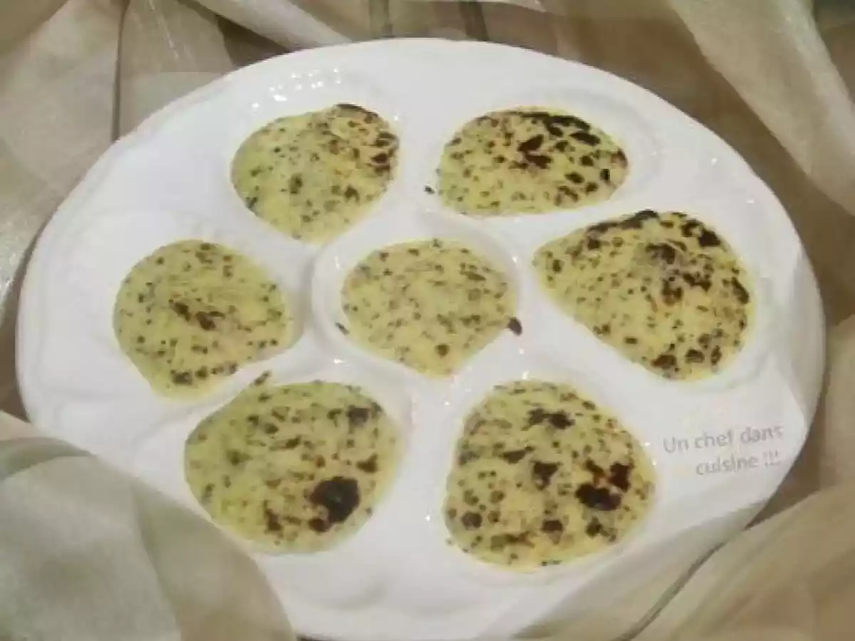 Huîtres Chaudes au Sabayon Truffé