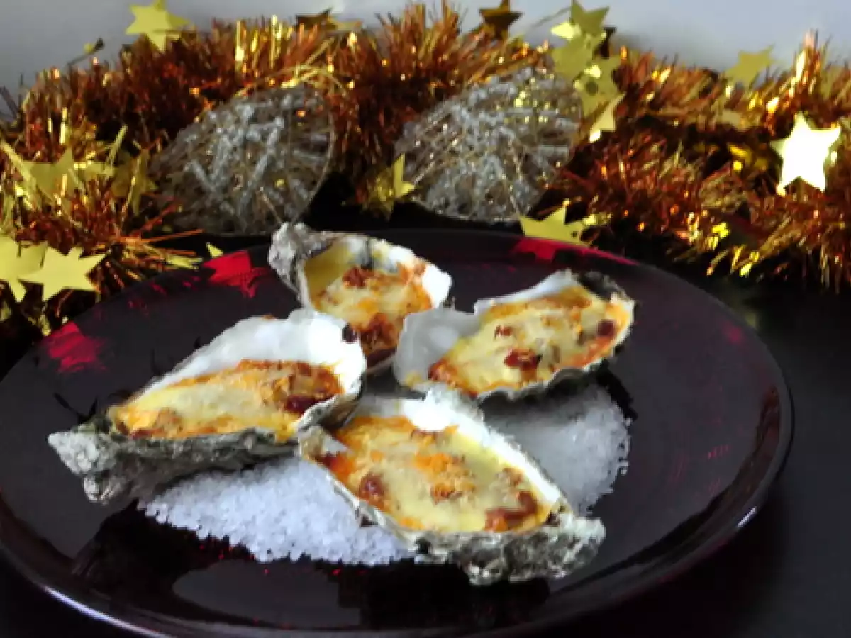 Huitres gratinées au chorizo et sabayon au Prosecco - photo 2