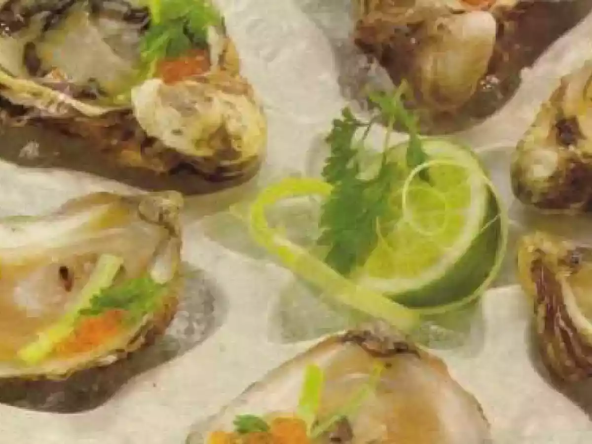 Huitres gratinées du nord