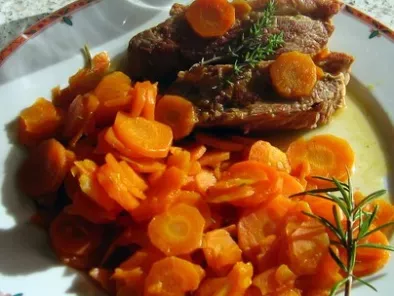 Hummm, goûteux les tendrons de veaux aux carottes