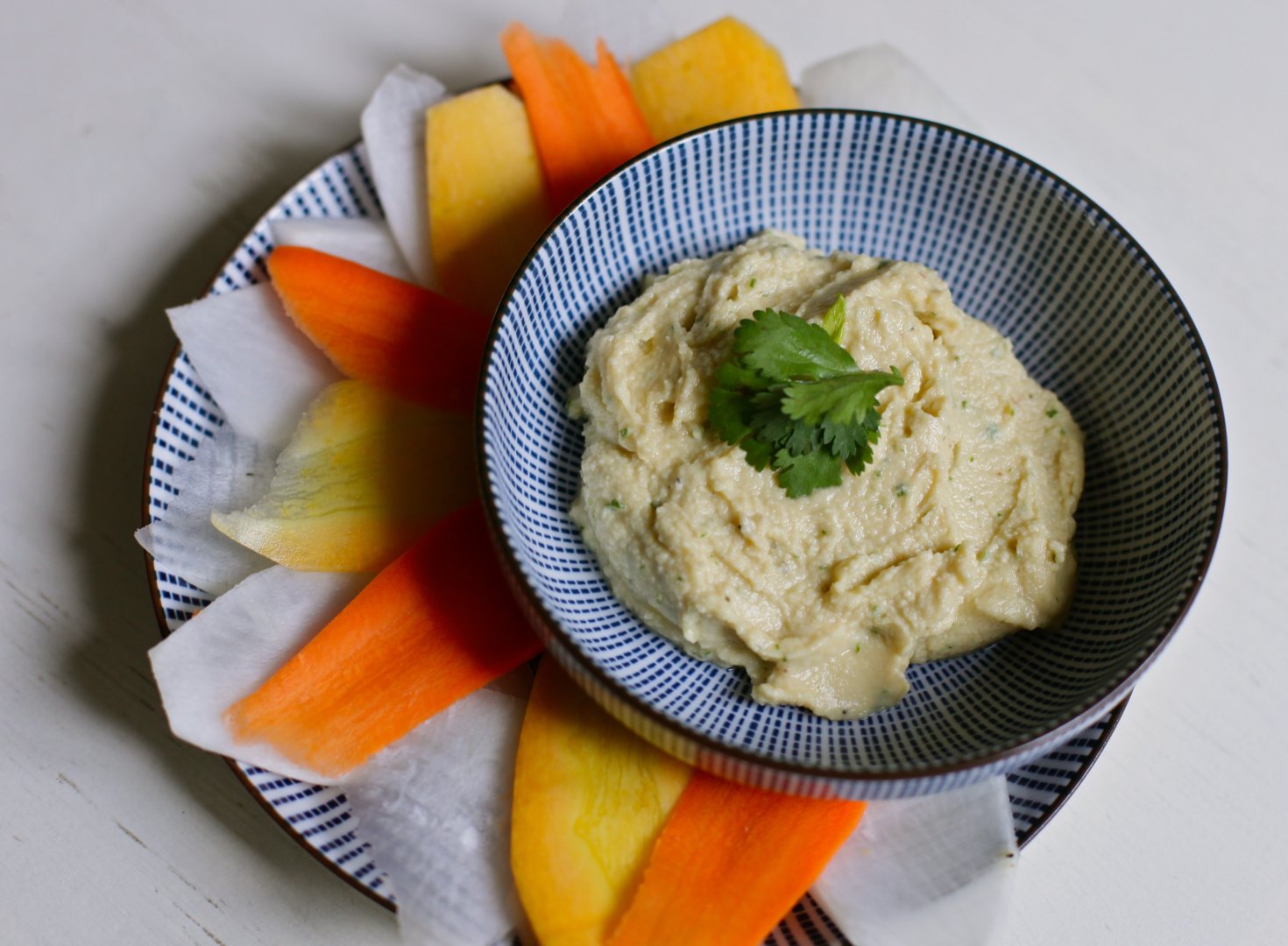 Hummus de lentilles corail à la coriandre Recette Ptitchef