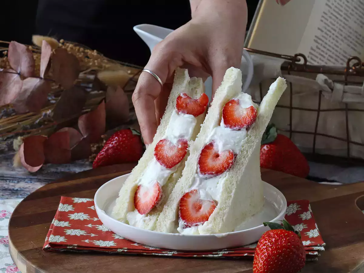 Ichigo sando, le sandwich aux fraises japonais! - photo 5