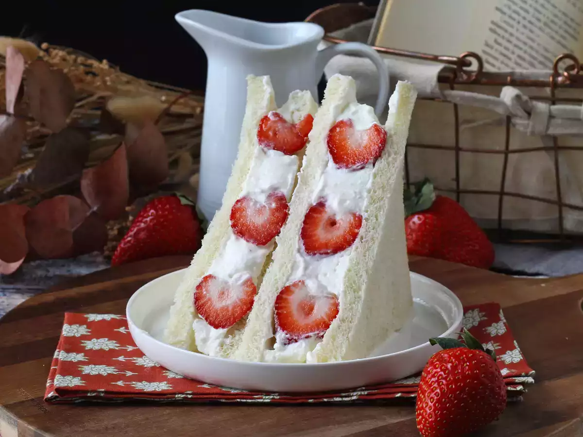 Ichigo sando, le sandwich aux fraises japonais! - photo 2