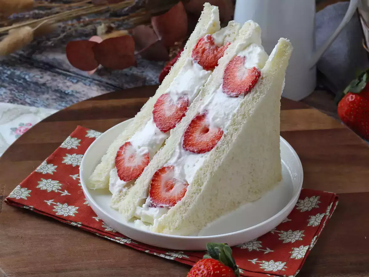 Ichigo sando, le sandwich aux fraises japonais! - photo 6