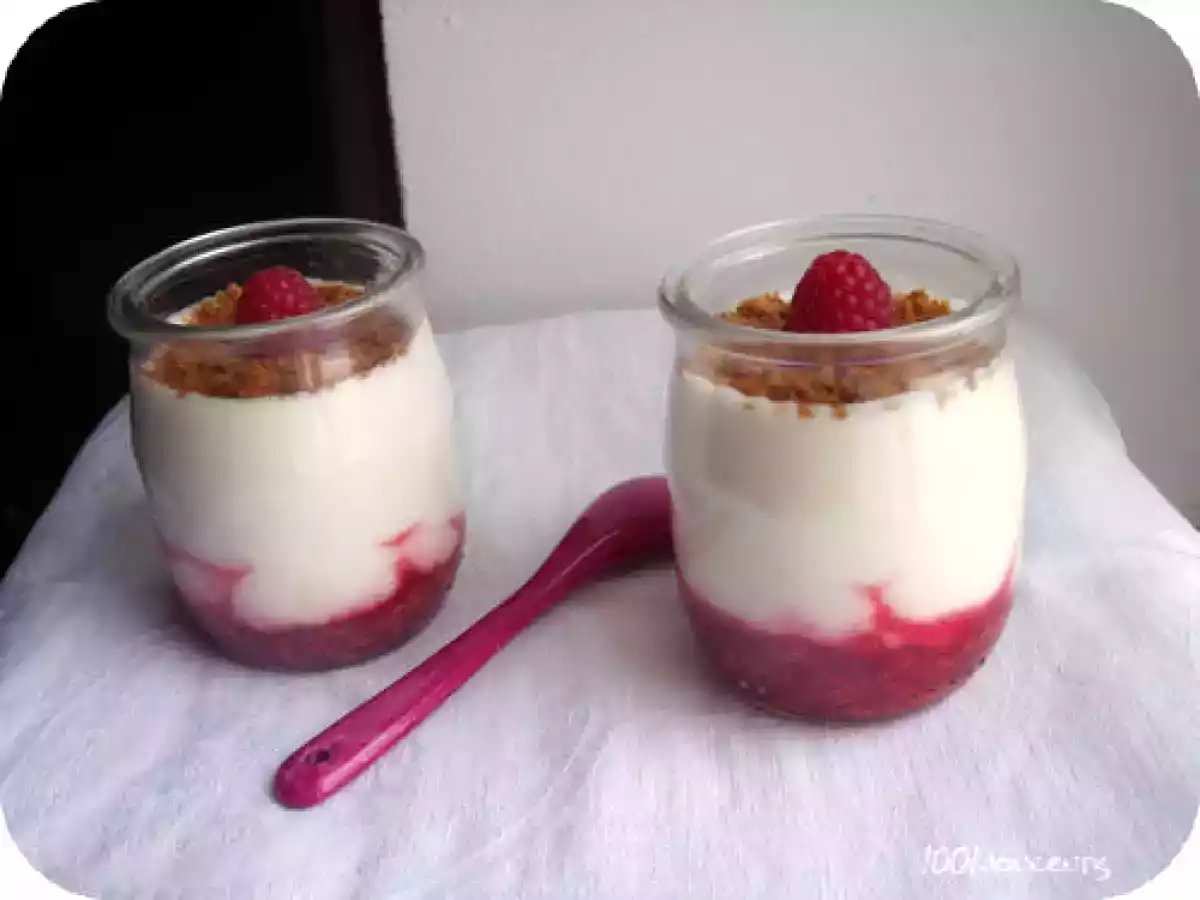 Idée de dessert rapide aux framboises & spéculoos - photo 2