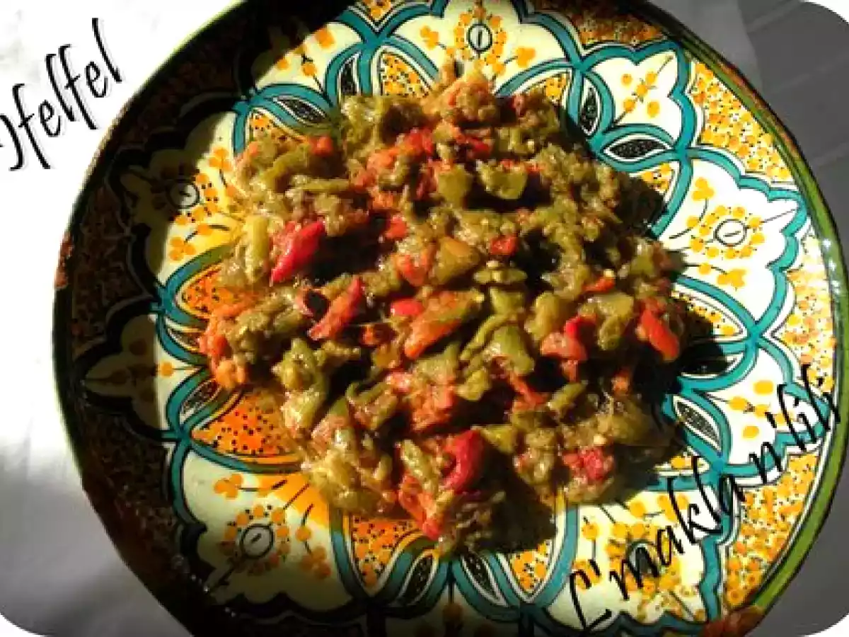 Ifelfel ou salade de poivrons