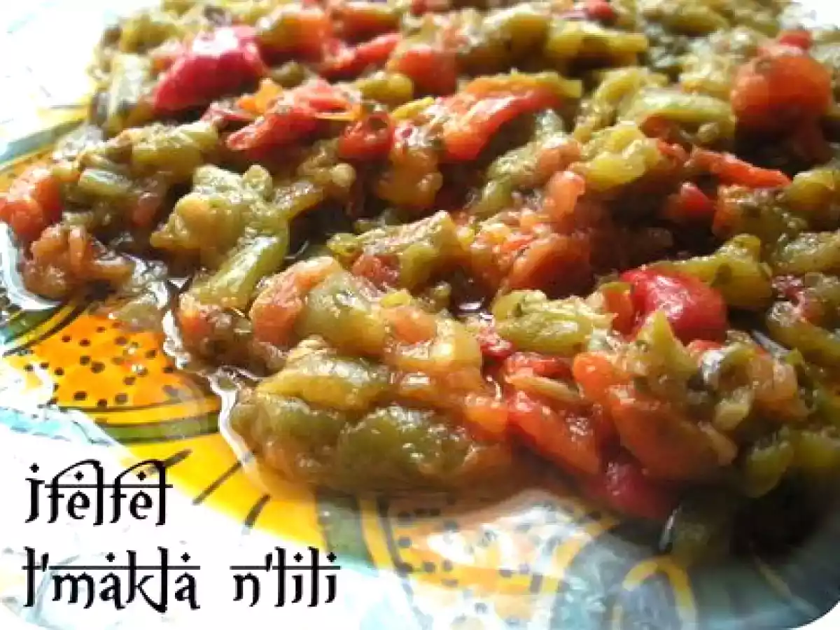 Ifelfel ou salade de poivrons - photo 2