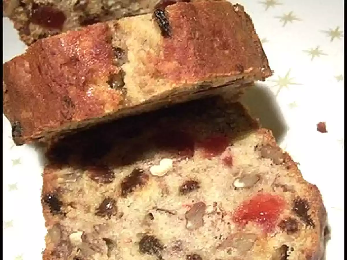 Irish Fruit Cake ( Cake irlandais aux fruits secs et au whisky )