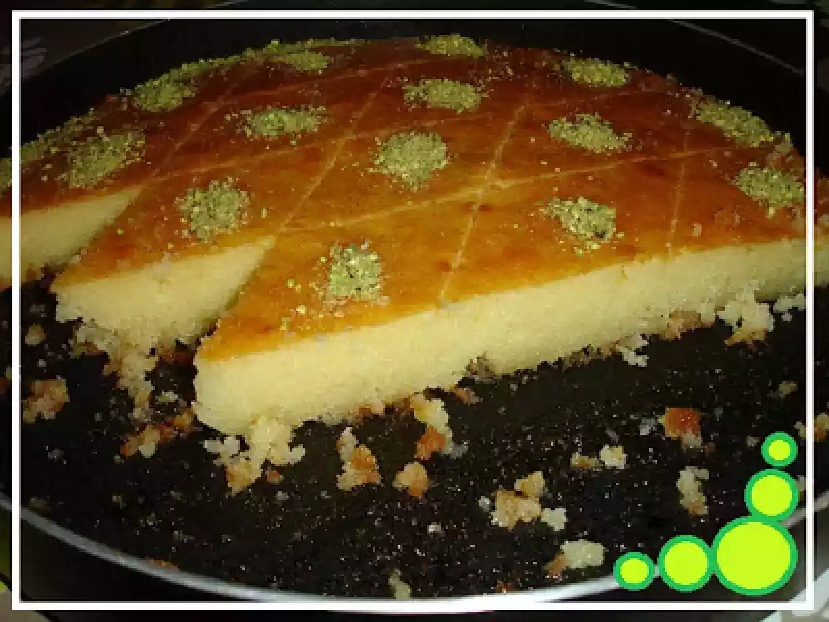 IRMIK TATLISI GATEAU TURC A LA SEMOULE