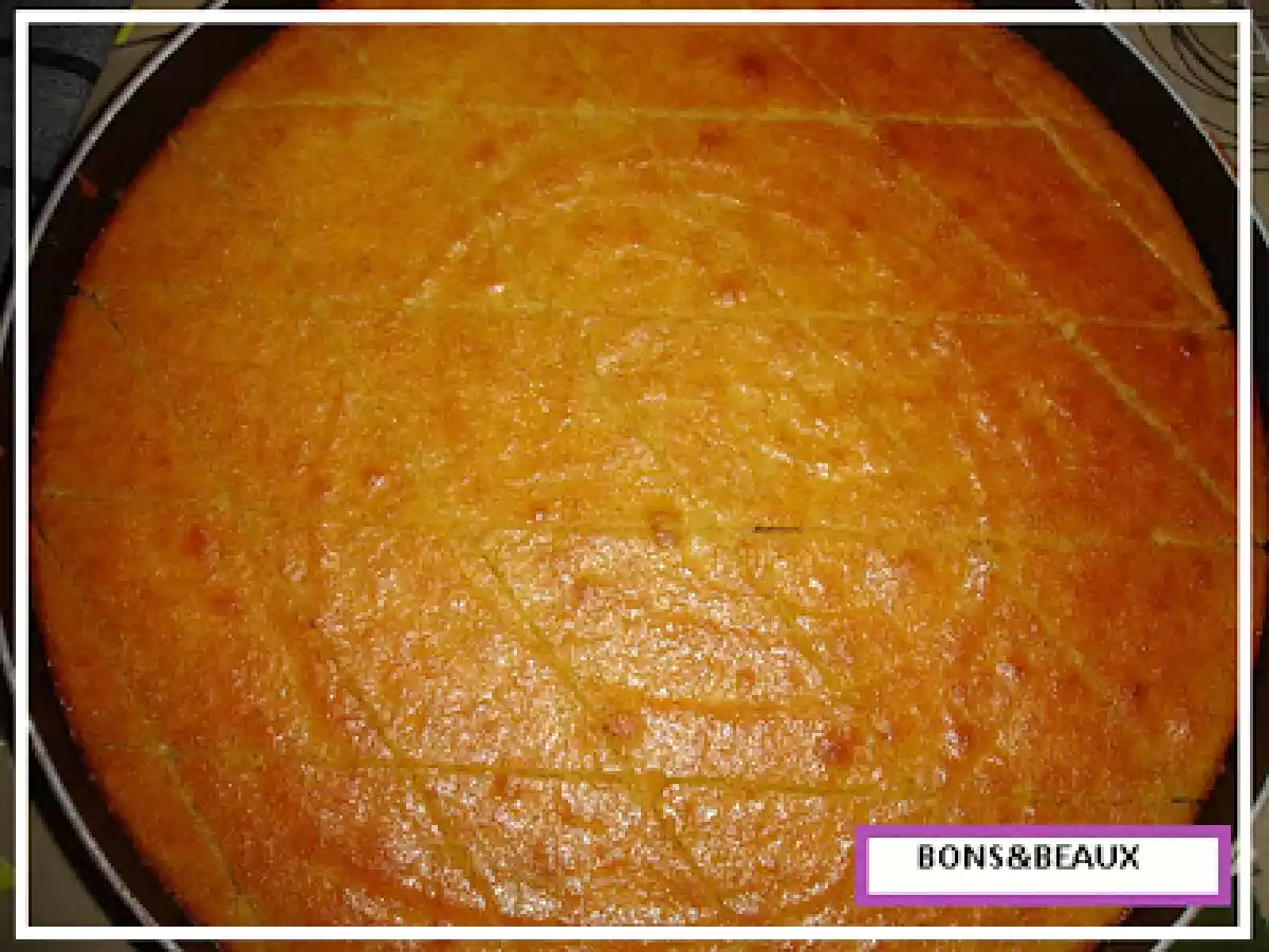 IRMIK TATLISI GATEAU TURC A LA SEMOULE - photo 2