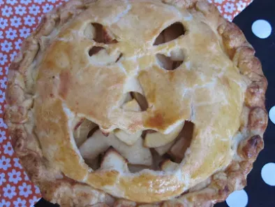 Jack O Lantern Apple Pie d'halloween