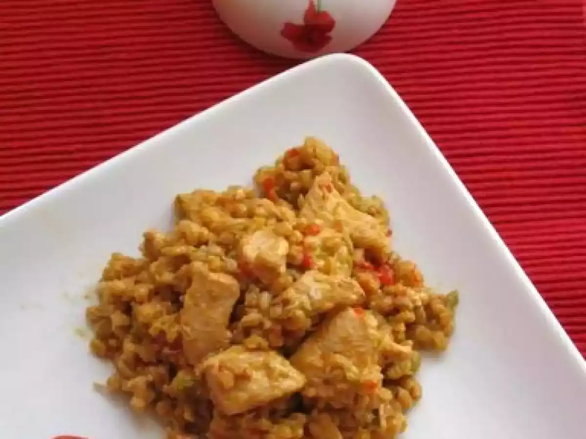 Jambalaya de Petit Epeautre de Mon Amie Geneviève