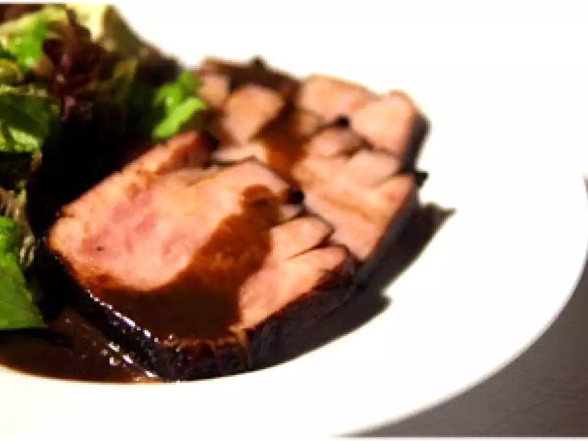 Jambon blanc laqué (Jambon de Noël)