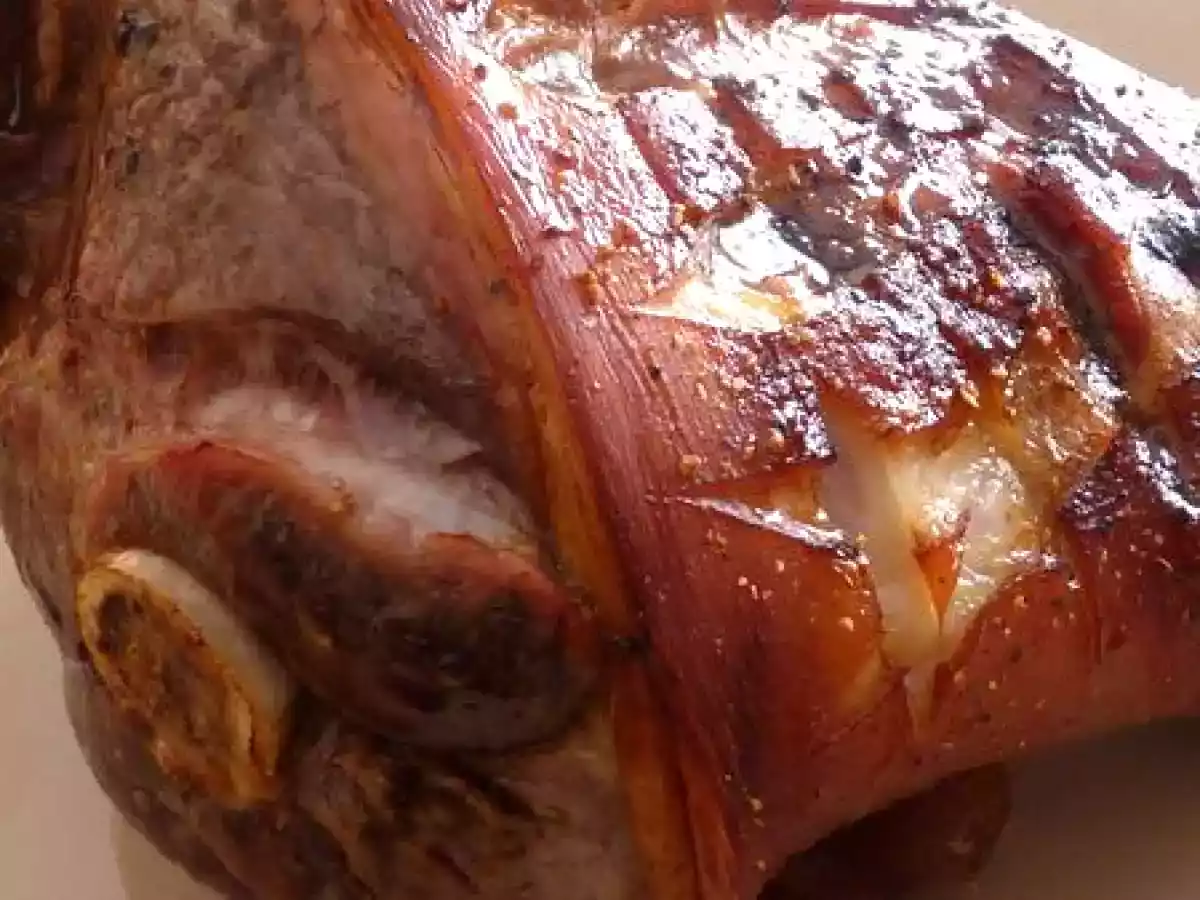 Jambonneau au sirop d'érable