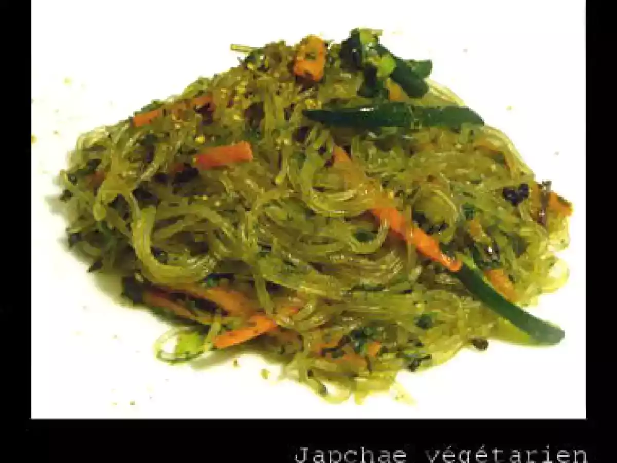 Japchae végétarien