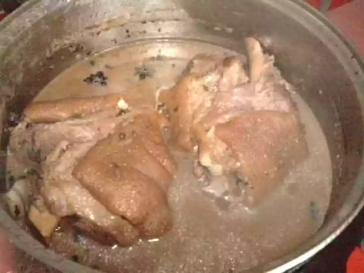 Jarret de porc Braisé à la Badiane