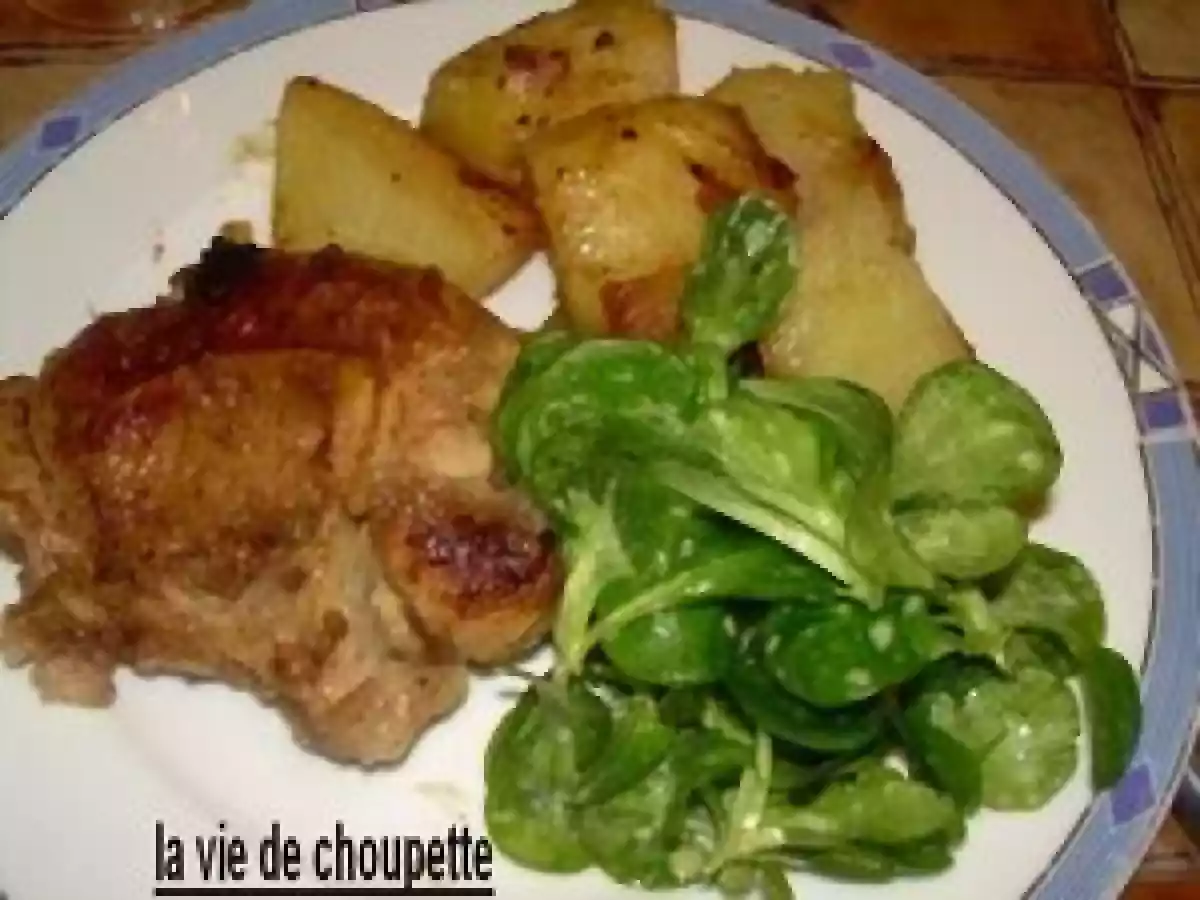 JARRET DE VEAU ET SES POMMES DE TERRE