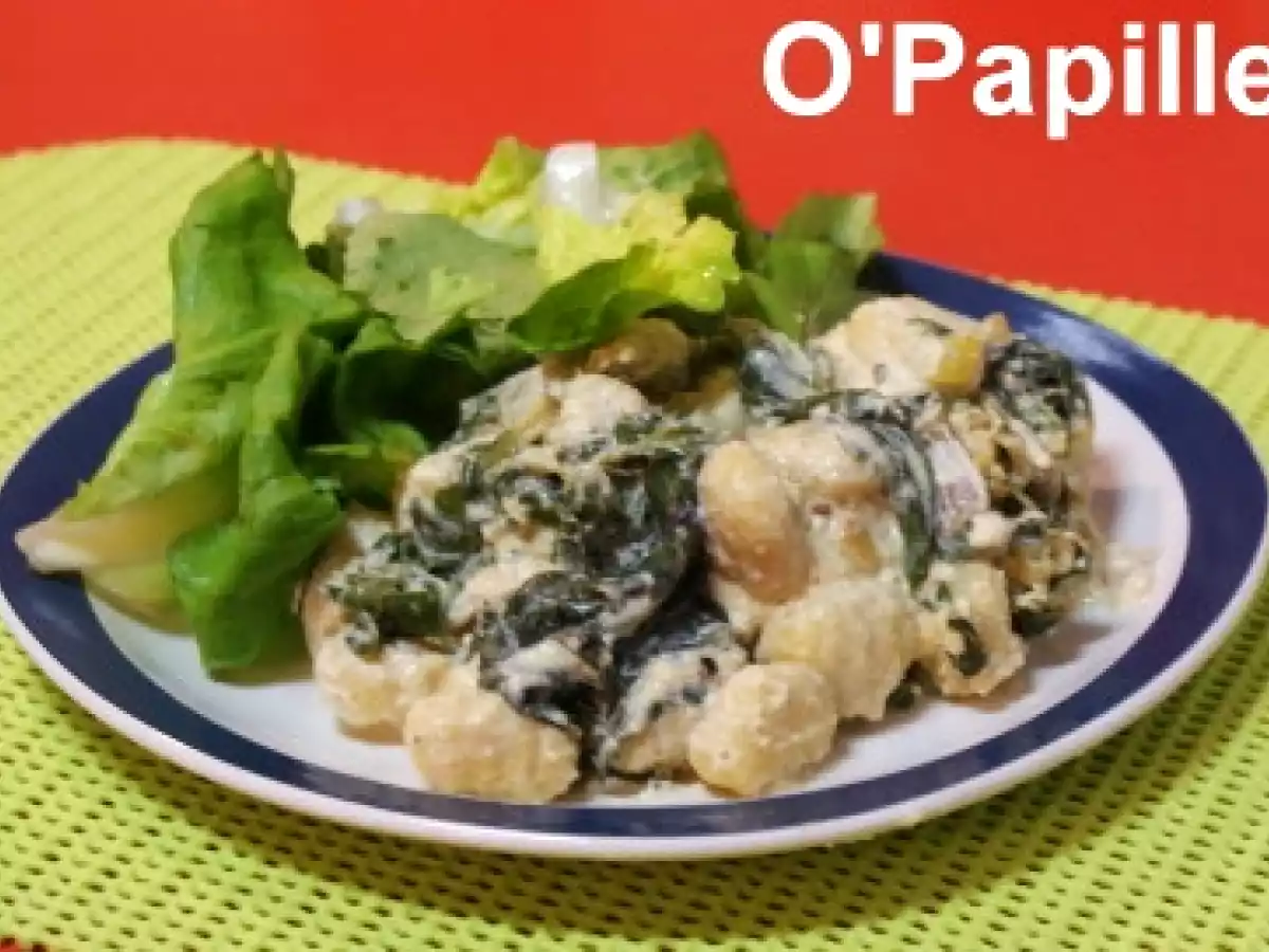 Jeunes pousses de blettes à la ricotta