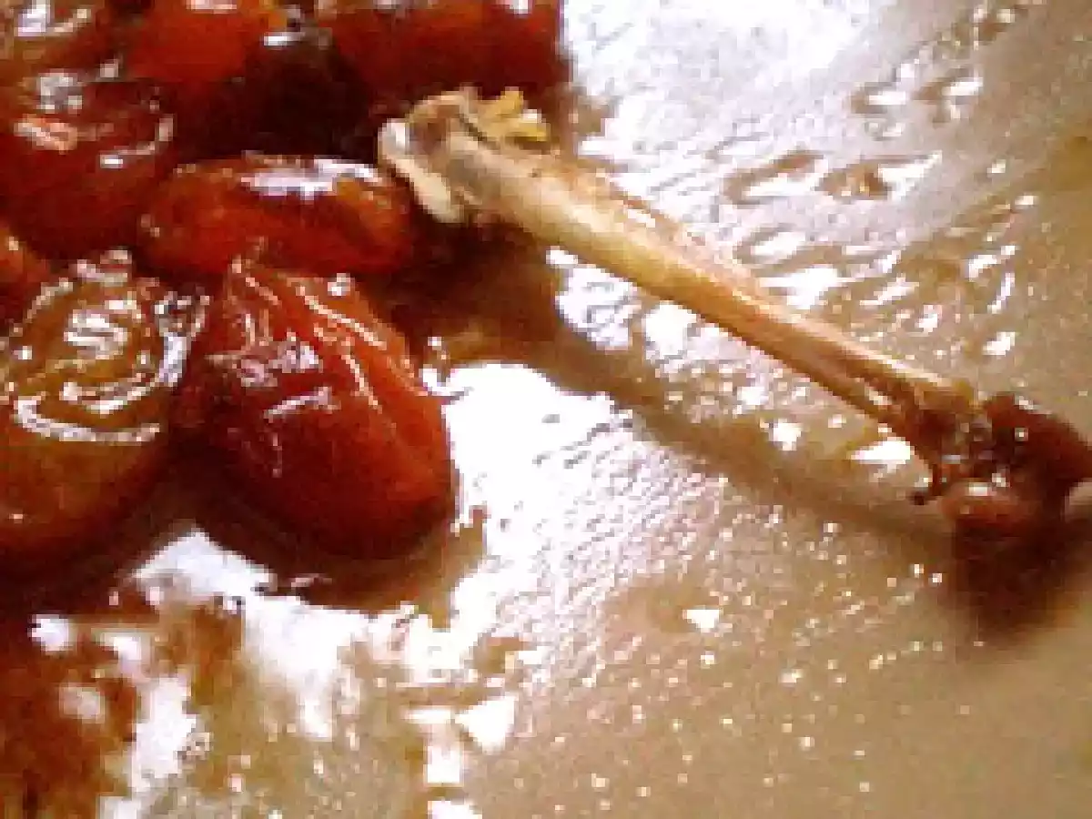 Jolies petites CAILLES aux RAISINS blonds