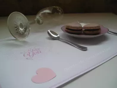 Jolies petits macarons en coeur pour les z'amoureux (Saint Valentin) - photo 2