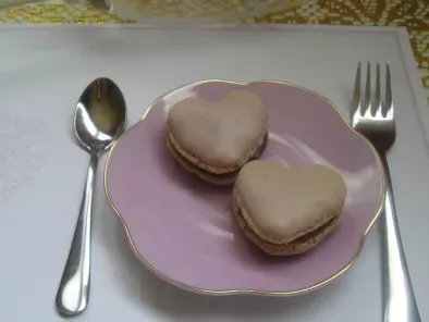 Jolies petits macarons en coeur pour les z'amoureux (Saint Valentin) - photo 3