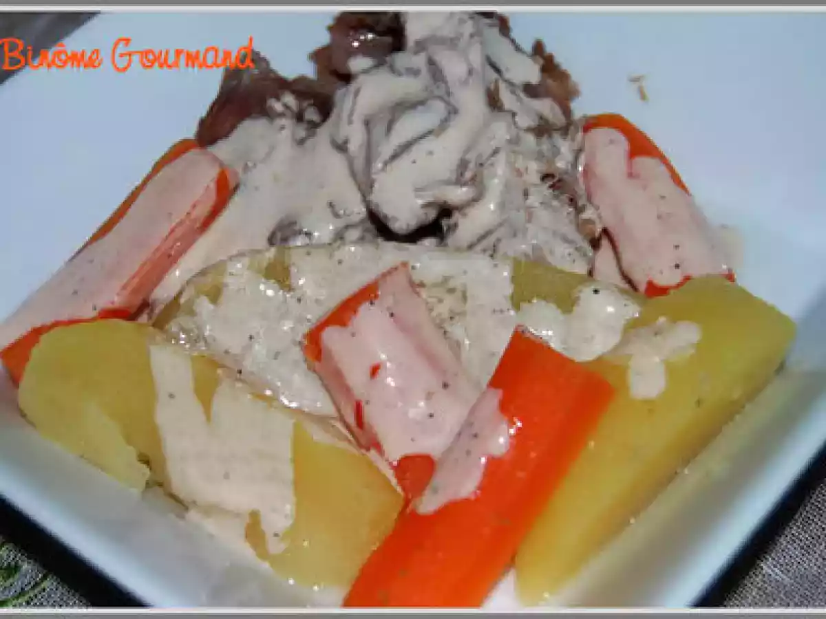 Joue de porc fondante, sauce au porto